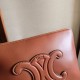 Replica Premium Piccola pochette Celine con tracolla pelle di vitello liscia Marrone Imitazione Outlet