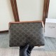 Replica Premium Piccola pochette Celine con tracolla tela Triomphe Imitazione Outlet
