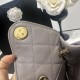 Replica Borsa a mano media Chanel 25 Hobo Caviar Quilted AS5311 Grigio Imitazione Outlet
