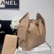 Replica Borsa a mano media Chanel 25 Hobo Caviar Quilted AS5311 Beige Imitazione Outlet