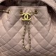Replica Borsa a mano media Chanel 25 Hobo Caviar Quilted AS5311 Rosa Imitazione Outlet