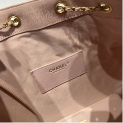 Replica Borsa a mano media Chanel 25 Hobo Caviar Quilted AS5311 Rosa Imitazione Outlet
