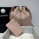 Replica Borsa a mano media Chanel 25 Hobo Caviar Quilted AS5311 Rosa Imitazione Outlet