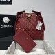 Replica Borsa a mano media Chanel 25 Hobo Caviar Quilted AS5311 Rosso Imitazione Outlet