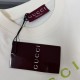 Replica Maglietta girocollo Gucci unisex nera/albicocca 01 Imitazione Outlet