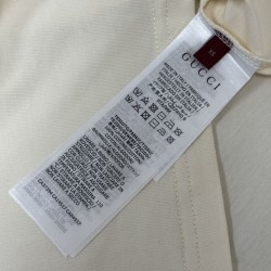Replica Maglietta girocollo Gucci unisex nera/albicocca 01 Imitazione Outlet