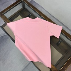 Replica Maglietta girocollo Gucci unisex nera/albicocca 03 Imitazione Outlet