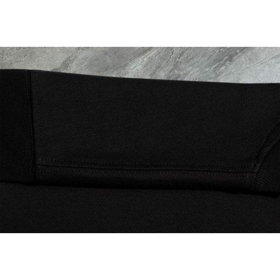 Replica Maglietta girocollo Gucci unisex nera/albicocca 08 Imitazione Outlet