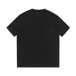 Replica Maglietta girocollo Gucci unisex nera/albicocca 11 Imitazione Outlet