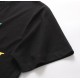 Replica Maglietta girocollo Gucci unisex nera/albicocca 11 Imitazione Outlet
