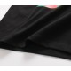 Replica Maglietta girocollo Gucci unisex nera/albicocca 11 Imitazione Outlet