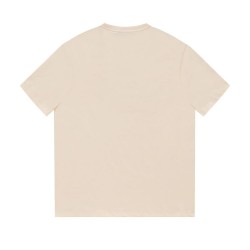 Replica Maglietta girocollo Gucci unisex nera/albicocca 12 Imitazione Outlet