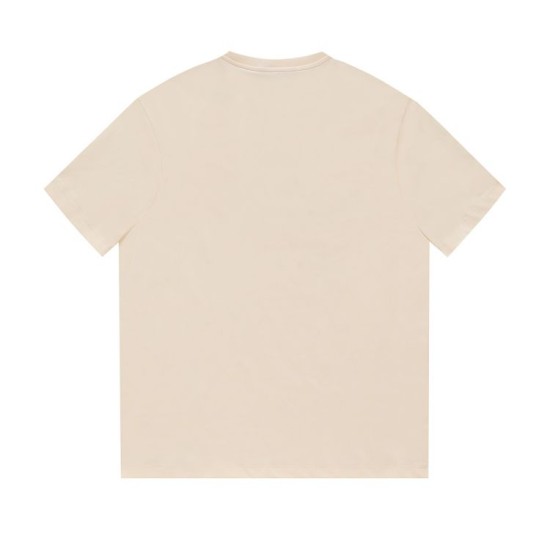 Replica Maglietta girocollo Gucci unisex nera/albicocca 12 Imitazione Outlet