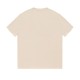 Replica Maglietta girocollo Gucci unisex nera/albicocca 12 Imitazione Outlet