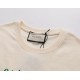 Replica Maglietta girocollo Gucci unisex nera/albicocca 12 Imitazione Outlet