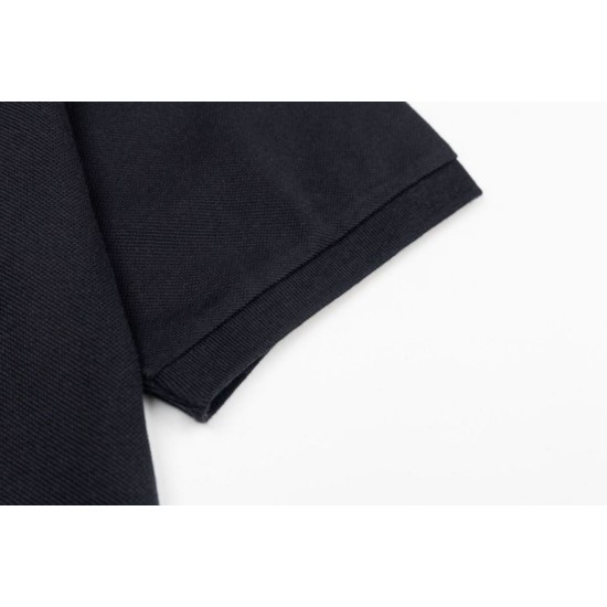 Replica Polo Gucci con ricamo a doppia GG e morsetto 01 Imitazione Outlet