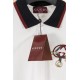 Replica Polo Gucci con ricamo a doppia GG e morsetto 02 Imitazione Outlet