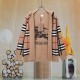 Perfetto Replica Giacca Burberry con cappuccio reversibile cashmere a quadri Imitazione Outlet