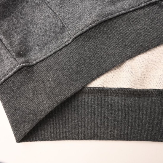 Perfetto Replica Giacca Burberry cappuccio e cerniera in patchwork scozzese Imitazione Outlet