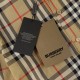 Perfetto Replica Camicia a quadri Vintage Burberry con polsini a coste Imitazione Outlet