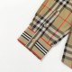 Perfetto Replica Camicia a quadri Vintage Burberry con polsini a coste Imitazione Outlet