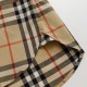 Perfetto Replica Camicia Burberry a maniche lunghe con patchwork scozzese Imitazione Outlet