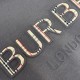 Perfetto Replica Burberry T-shirt unisex a maniche corte con scollo rotondo 01 Imitazione Outlet