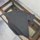Perfetto Replica Burberry T-shirt unisex a maniche corte con scollo rotondo 01 Imitazione Outlet