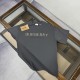 Perfetto Replica Burberry T-shirt unisex a maniche corte con scollo rotondo 01 Imitazione Outlet
