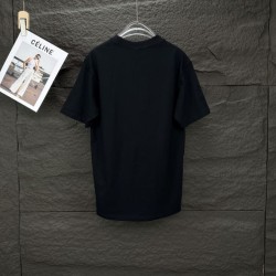 Perfetto Replica Burberry T-shirt unisex a maniche corte con logo Imitazione Outlet