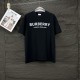 Perfetto Replica Burberry T-shirt unisex a maniche corte con logo Imitazione Outlet
