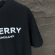 Perfetto Replica Burberry T-shirt unisex a maniche corte con logo Imitazione Outlet