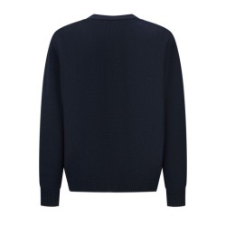 Perfetto Replica Cardigan in maglia unisex con ricamo Doppia G Gucci in edizione limitata Imitazione Outlet