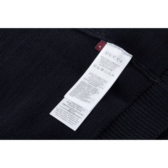 Premio Replica Cardigan in maglia unisex con ricamo Doppia G Gucci in edizione limitata False Online Perfetto Replica Cardigan in maglia unisex con ricamo Doppia G Gucci in edizione limitata Imitazione Outlet