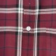 Perfetto Replica Camicia Gucci a maniche lunghe con colletto jacquard scozzese Imitazione Outlet
