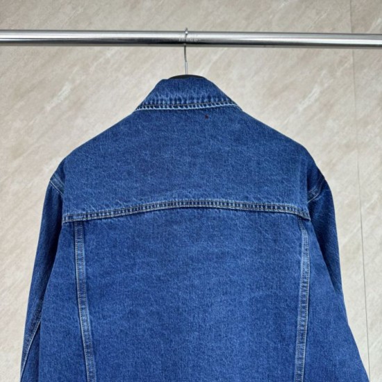 Perfetto Replica Completo Gucci G e giacca in denim Imitazione Outlet