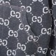 Perfetto Replica Giacca Gucci classica cappuccio in misto cashmere jacquard con doppia G Imitazione Outlet