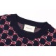 Perfetto Replica Maglione girocollo Gucci lana con logo classico doppia G Imitazione Outlet