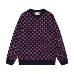 Perfetto Replica Maglione girocollo Gucci lana con logo classico doppia G Imitazione Outlet