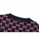 Perfetto Replica Maglione girocollo Gucci lana con logo classico doppia G Imitazione Outlet