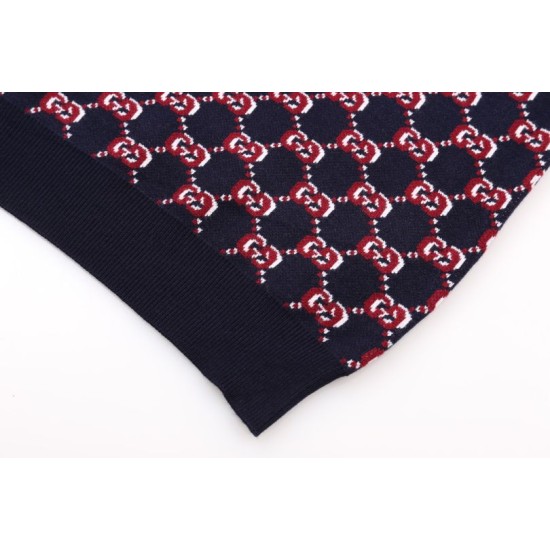 Perfetto Replica Maglione girocollo Gucci lana con logo classico doppia G Imitazione Outlet