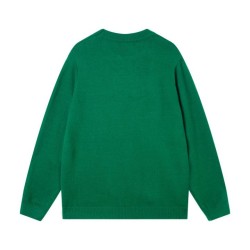 Perfetto Replica Maglione Gucci girocollo in jacquard con logo bianco Imitazione Outlet