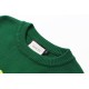 Perfetto Replica Maglione Gucci girocollo in jacquard con logo bianco Imitazione Outlet