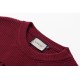 Perfetto Replica Maglione Gucci girocollo in jacquard con logo 02 Imitazione Outlet