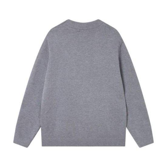 Perfetto Replica Maglione Gucci girocollo jacquard con logo doppia G colorato Imitazione Outlet