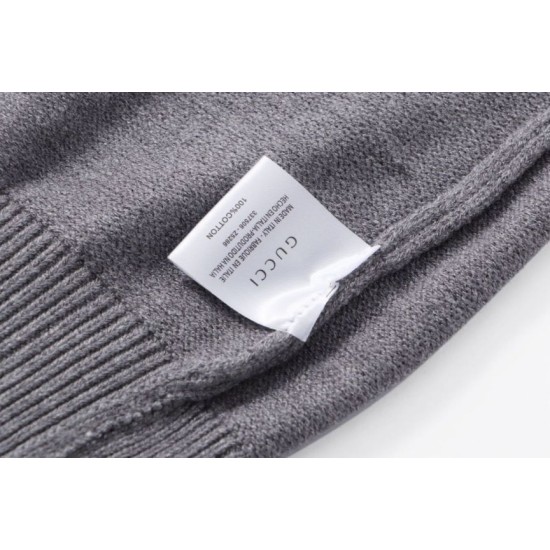 Perfetto Replica Maglione Gucci girocollo jacquard con logo doppia G colorato Imitazione Outlet