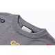 Perfetto Replica Maglione Gucci girocollo jacquard con logo doppia G colorato Imitazione Outlet