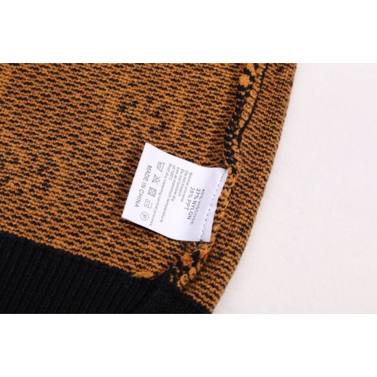 Perfetto Replica Maglione Gucci girocollo jacquard con doppia G Imitazione Outlet
