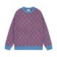 Perfetto Replica Maglione Gucci girocollo jacquard con doppia G 02 Imitazione Outlet