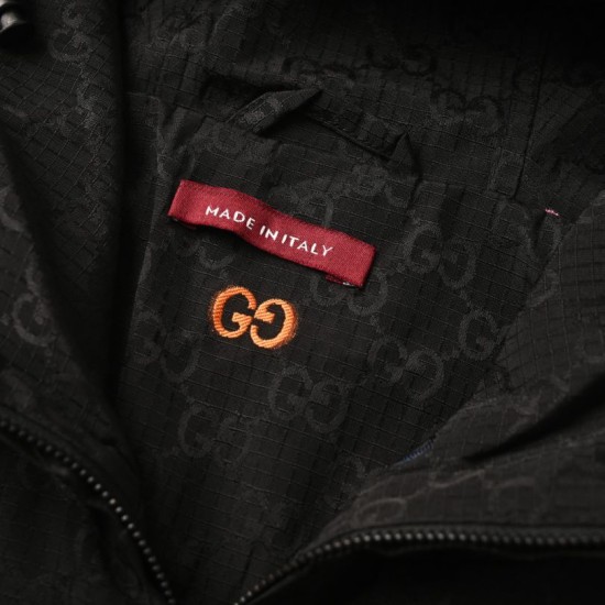 Perfetto Replica Giacca Gucci patchwork GG jacquard capospalla unisex Imitazione Outlet